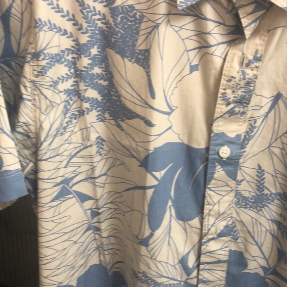 Coastaoro short sleeve button down shirt men’s large NWOT. - Picture 4 of 5